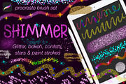 Shimmer Procreate Brushes, a Brush Add-On by Almazova Dolzhenko (Thumbnail 1 of 11)