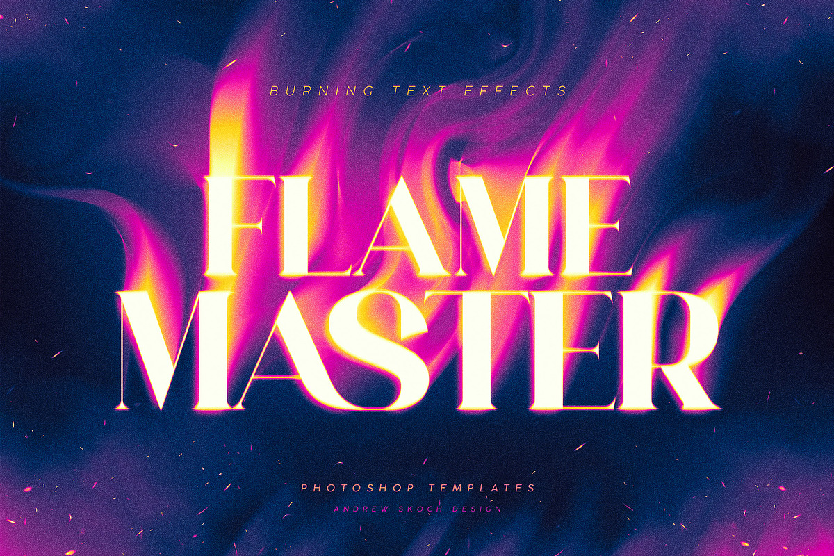 Burning Text Effects, an Action Add-On by Andrew Skoch Design (Photo 3 of 9)