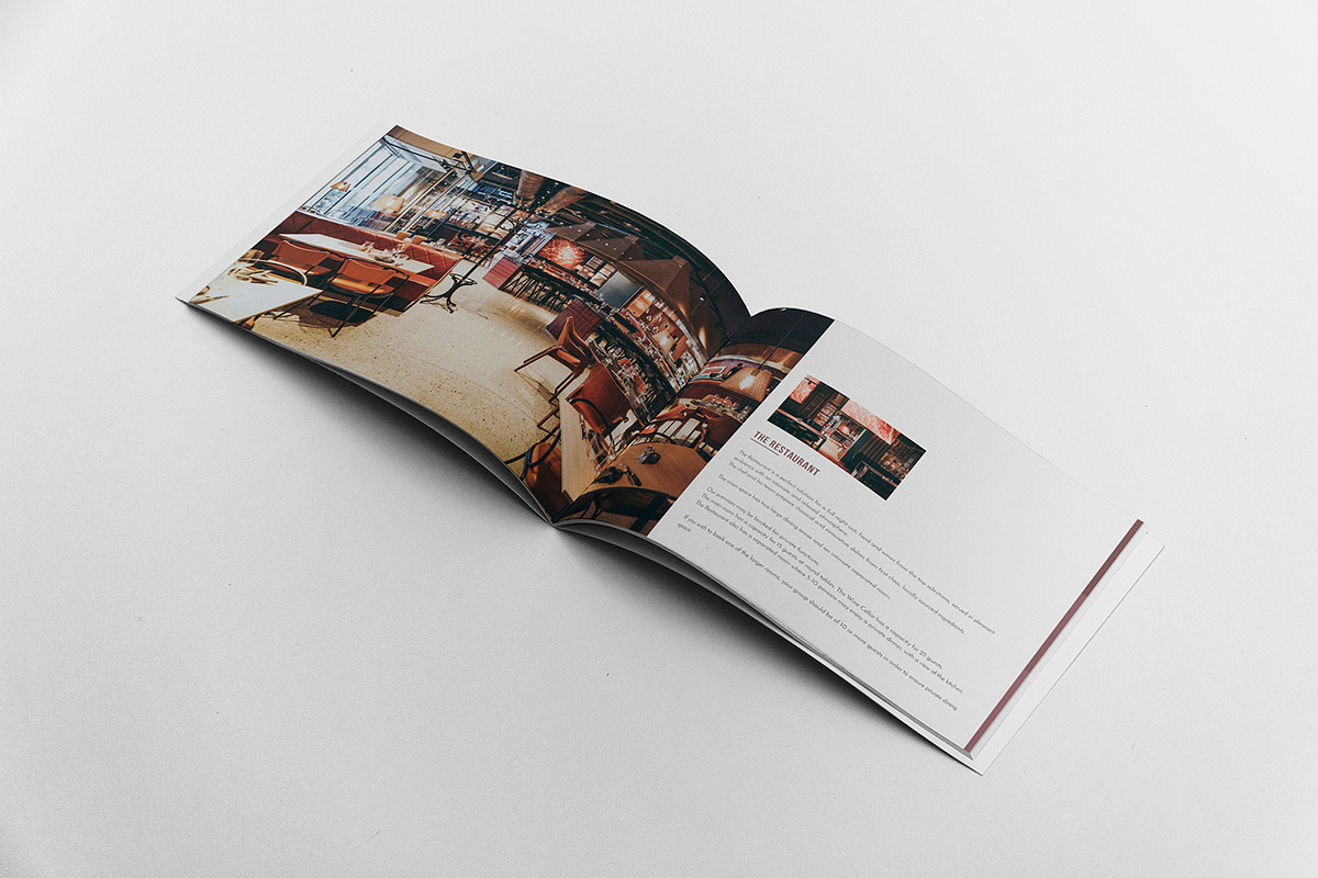 Restaurant Brochure Template, a Brochure Template by Andre28 (Photo 3 of 12)