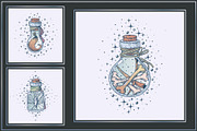 A set of witch potions., an Illustration by KS.IVA (Thumbnail 3 of 10)