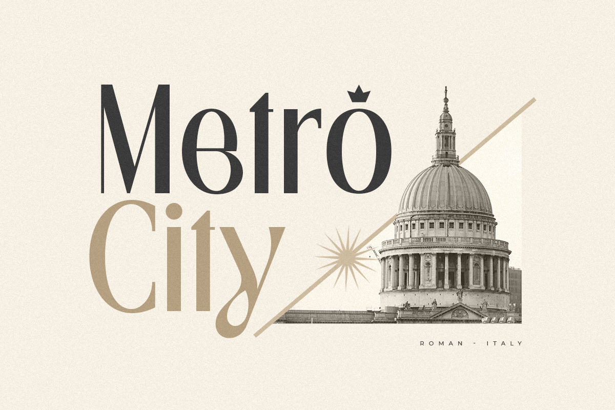 Royal - Modern Unique Display Font, a Serif Font by Sensatype (Photo 6 of 15)
