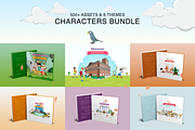 Storry Telling Characters Bundle, an Illustration by Creatornomic (Thumbnail 1 of 20)