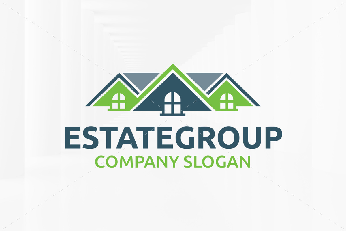 Estate Group Logo Template, a Branding & Logo Template by LOGOMAGINE (Photo 3 of 5)