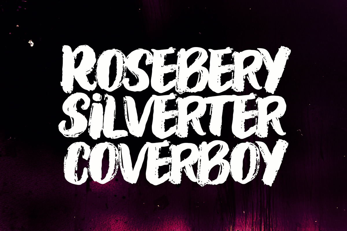 Roaster Brush Collection, a Font by Fontastic (Photo 3 of 7)