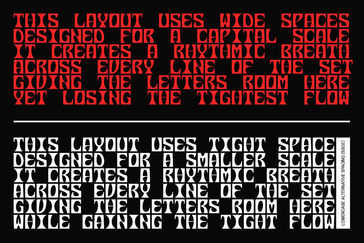 Nabsor - Monowidth Font, a Sans Serif Font by Valentino Vergan (Photo 11 of 14)