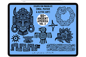 Ancient America Vol. 2 - Stamp Set