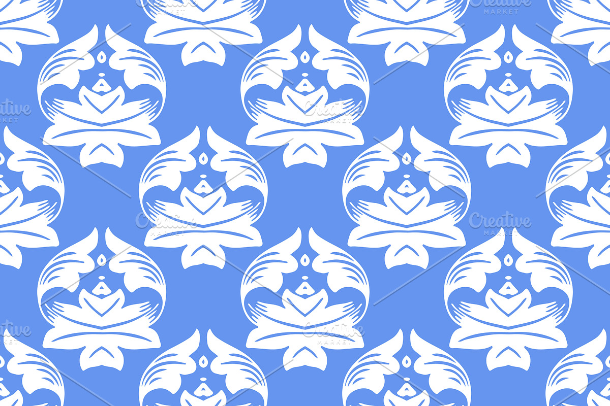 1,440 Damask Patterns in 60 Colors, a Pattern Graphic by Paper Element (Photo 14 of 22)