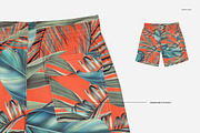 Swim Trunks Mockup Set, a Bottom Mockup by Creatsy (Thumbnail 2 of 6)
