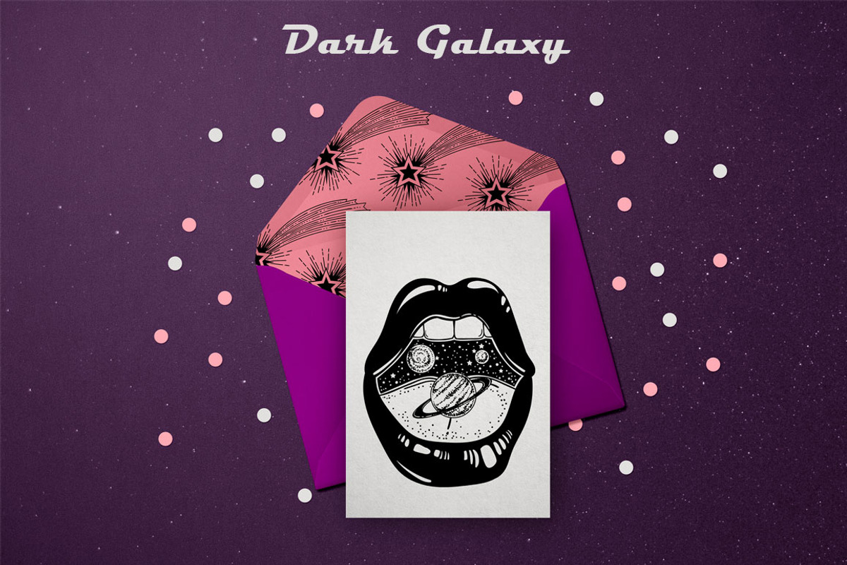 Dark Galaxy, an Object Graphic by Anastasia (Photo 10 of 15)