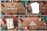 Rustic Christmas Bundle, an Invitation Template by Kate Roubin (Thumbnail 4 of 7)