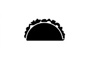 Stuffed Taco Silhouette Collection, an Object Graphic by Designer_Momina (Thumbnail 3 of 3)