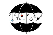 Celestial Umbrella Bundle, an Illustration by yasushie (Thumbnail 22 of 31)
