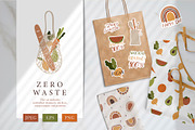 Zero Waste, an Object Graphic by PatrushevaYana (Thumbnail 1 of 6)