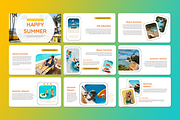 Happy Summer - PowerPoint Template, a Presentation Template by QR Design Studio (Thumbnail 2 of 3)