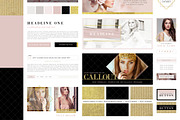 StyleBox Blog Graphics/Website Kit 1, a Templates & Theme by Creators Couture (Thumbnail 3 of 4)