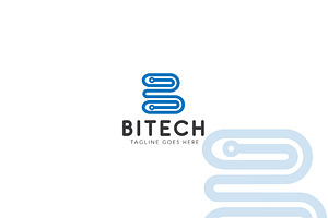 Bitech (Letter B) Logo Template