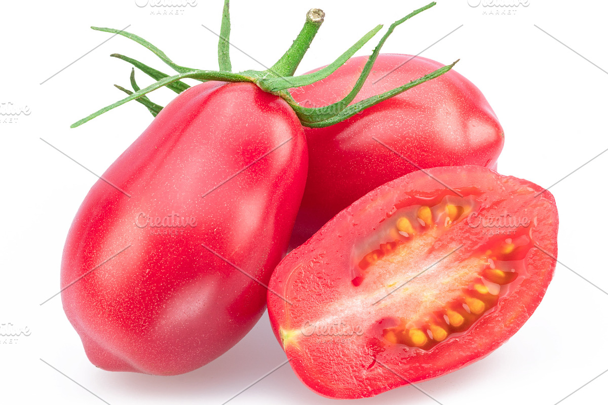 Pink tomatoes (plums), a Food & Drink Photo by Volff (Photo 1 of 2)