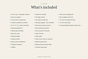 Printable & Fillable Moving Planner, a Stationery Template by CropUp Creative (Thumbnail 9 of 10)
