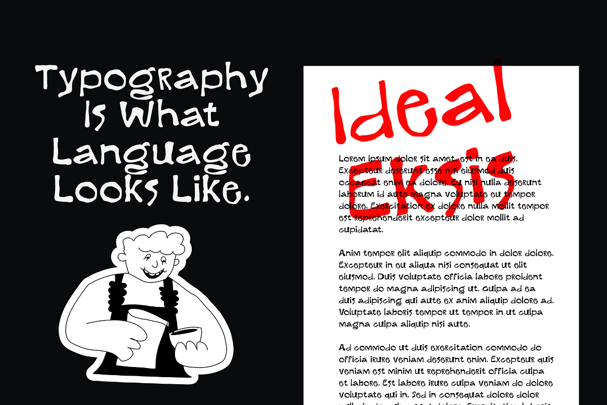 Moge Bluer, a Handwritten Font by Ideal Eksis (Photo 2 of 6)