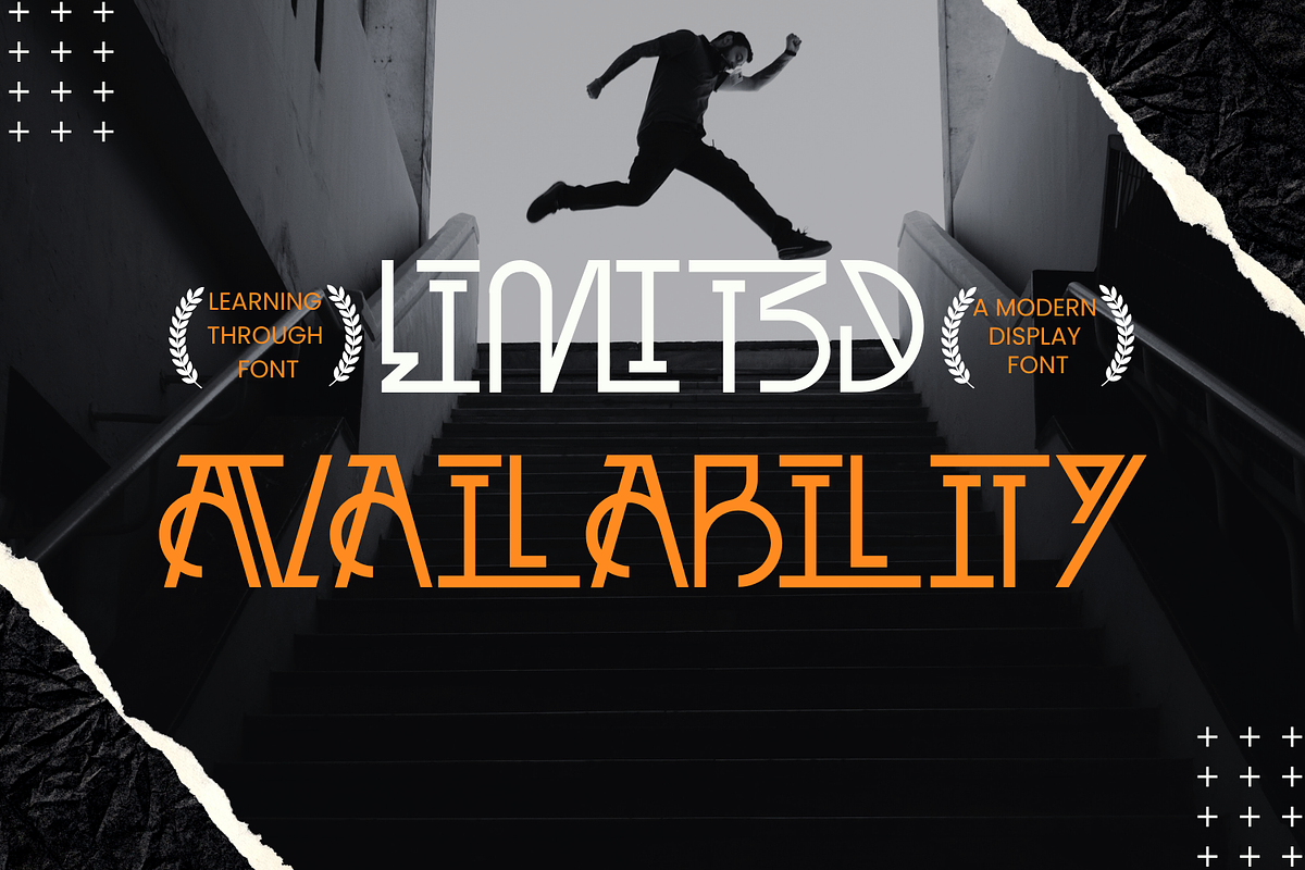 Learning Through - Art Deco Font, a Sans Serif Font by 177Studio (Photo 4 of 8)