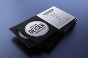 Black And White Business Card, a Business Card Template by Marvel (Thumbnail 4 of 4)