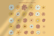 Wild Retro Floral Seamless Patterns, a Pattern Graphic by Tiger and Flower (Thumbnail 4 of 20)