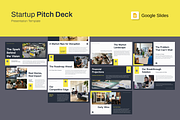 Startup Pitch Deck Google Slides, a Presentation Template by Bilicube Studio (Thumbnail 1 of 5)