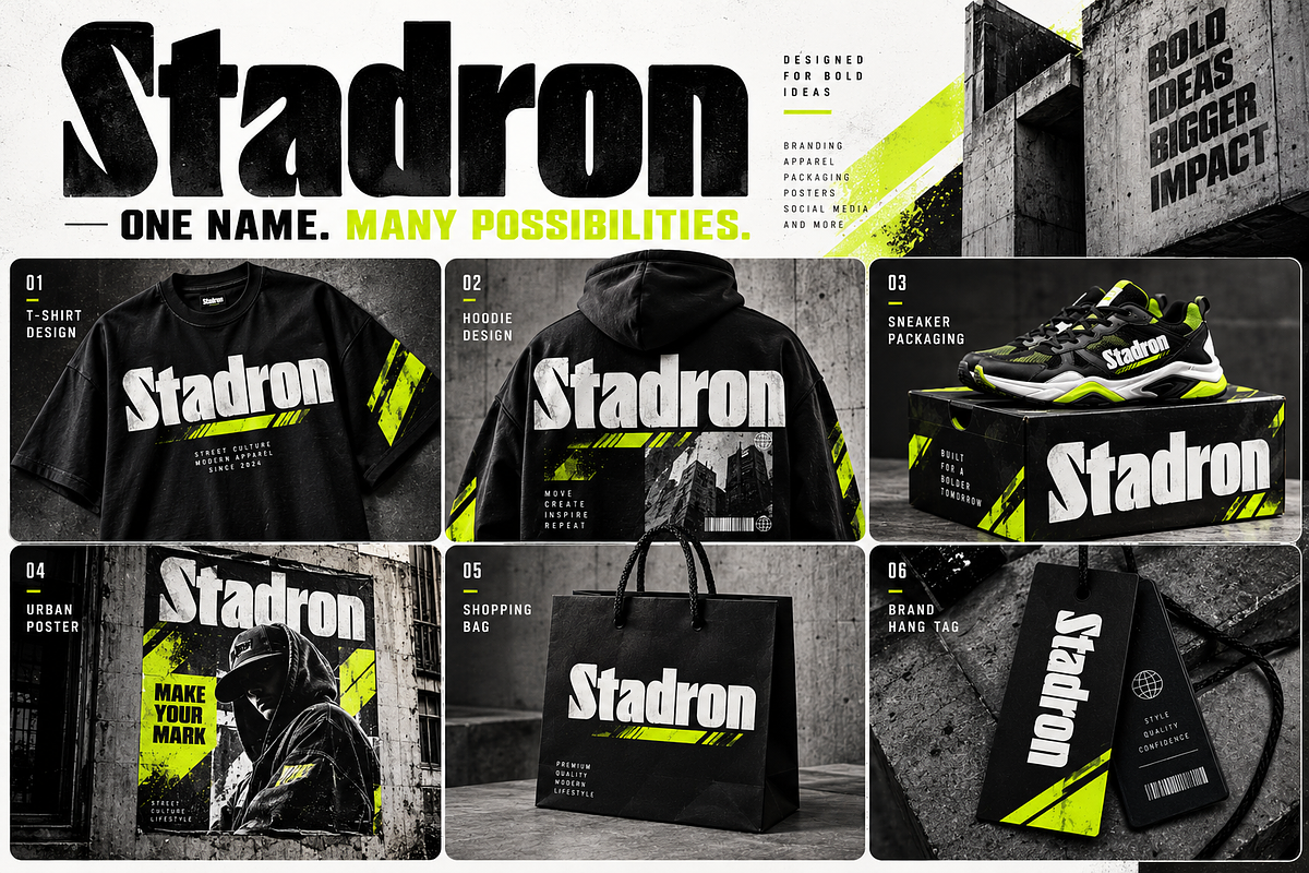 Stadron, a Slab Serif Font by Wow Magic (Photo 4 of 4)