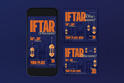 Purple Bold Iftar Discount Flyer Set, a Flyer Template by graphicook (Thumbnail 3 of 3)