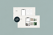 Brand Guidelines for Adobe Ai & Id, a Brochure Template by Hannah Bacon Design (Thumbnail 5 of 6)