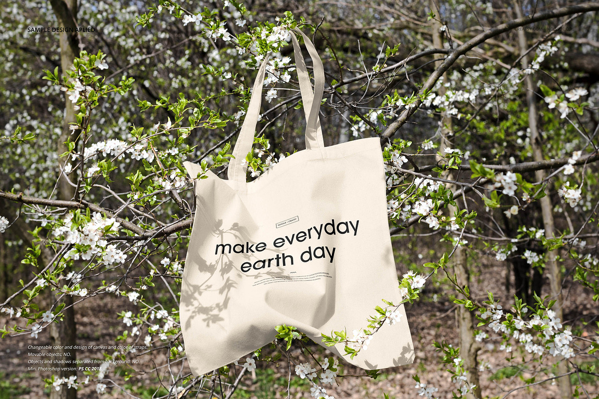 Noissue Tote Bag Mockup Bundle, a Packaging Mockup by creatsy5 (Photo 34 of 67)