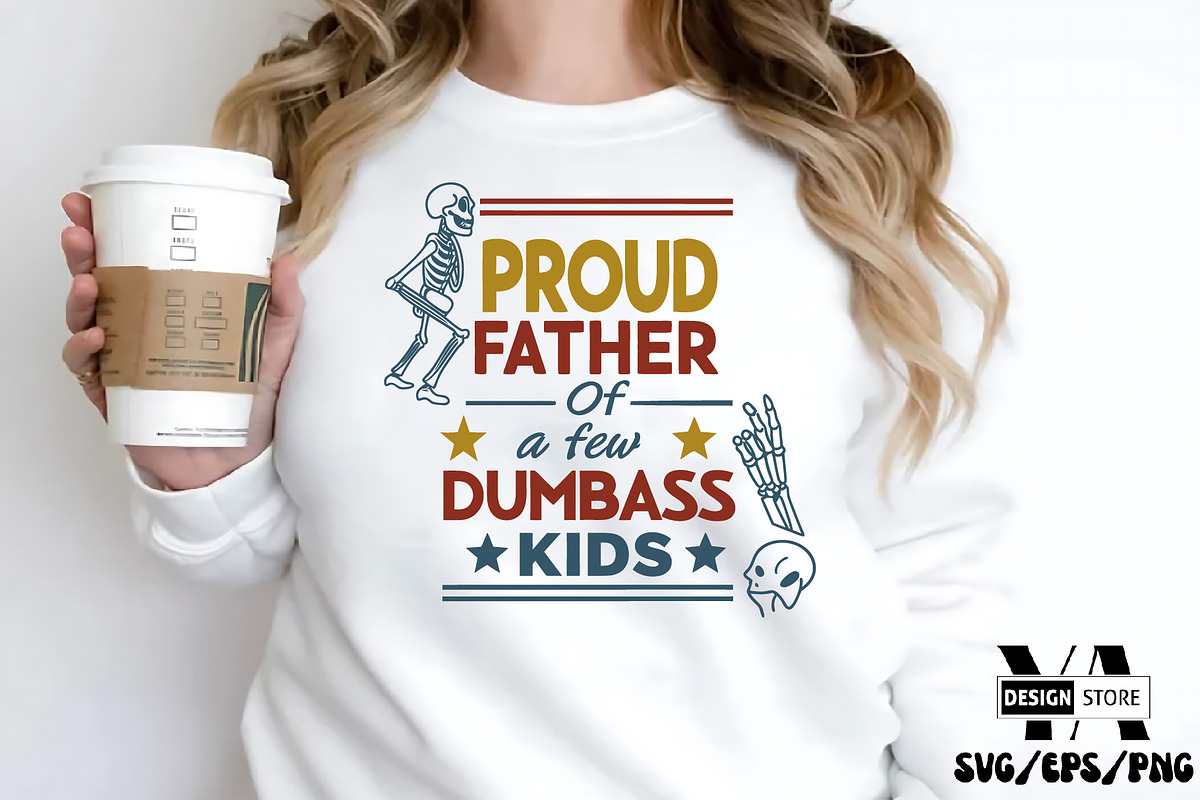 Funny Dad Father’s Day SVG Bundle, an Object Illustration by Ya_ Design Store (Photo 16 of 40)