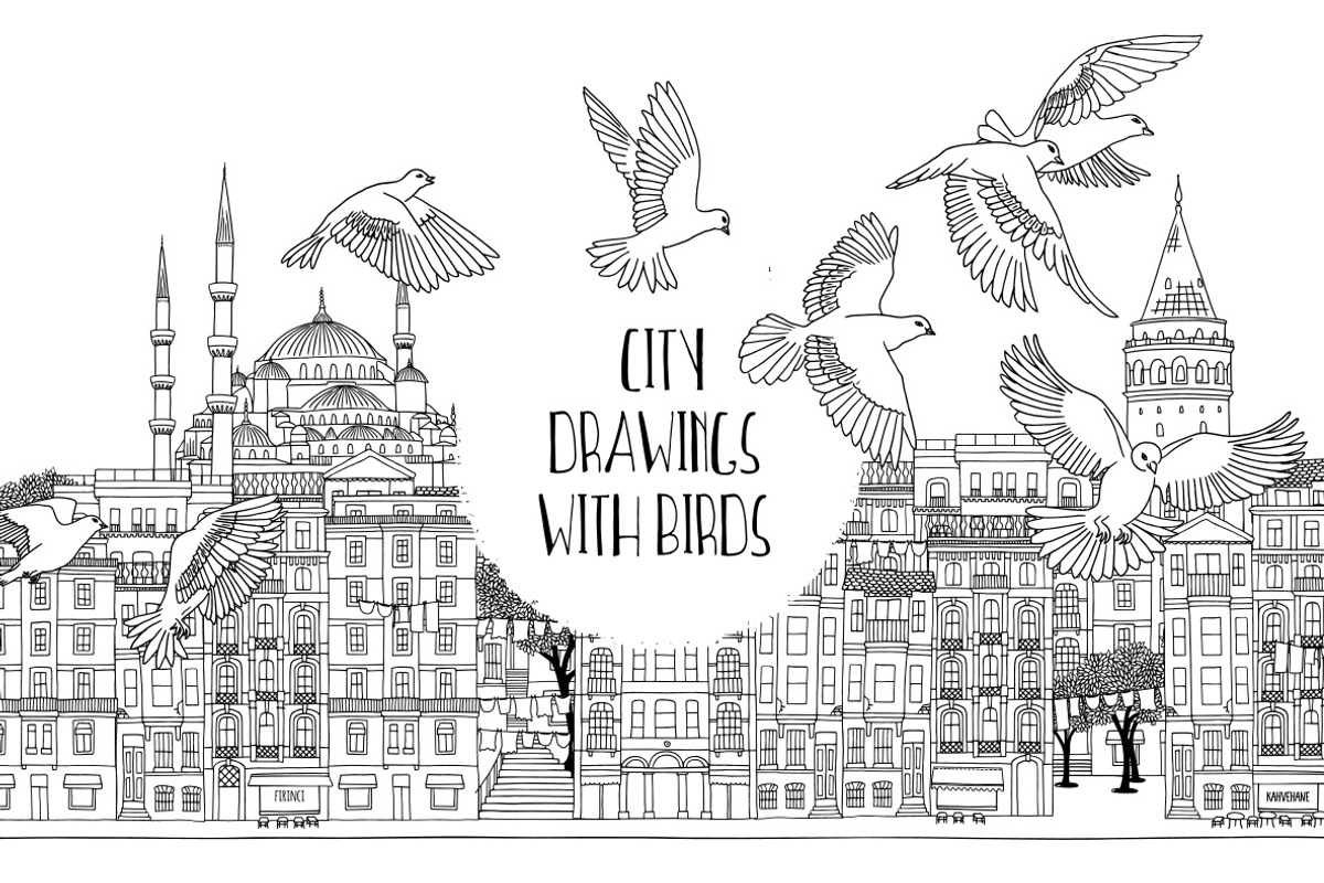 Cities in Europe - hand drawn set, an Illustration by Franzi draws (Photo 7 of 9)