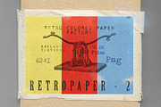 Retro paper colored, a Texture Graphic by Retro Machine (Thumbnail 1 of 8)