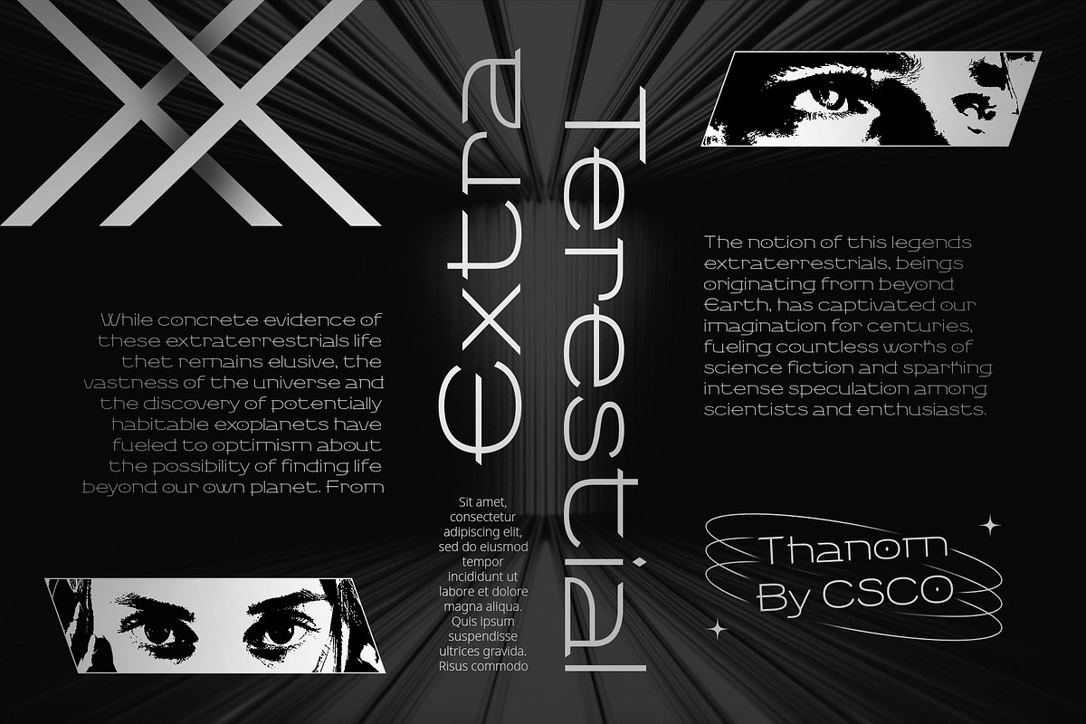Thanom – Display Typeface, a Sans Serif Font by Craft Supply Co. (Photo 5 of 8)