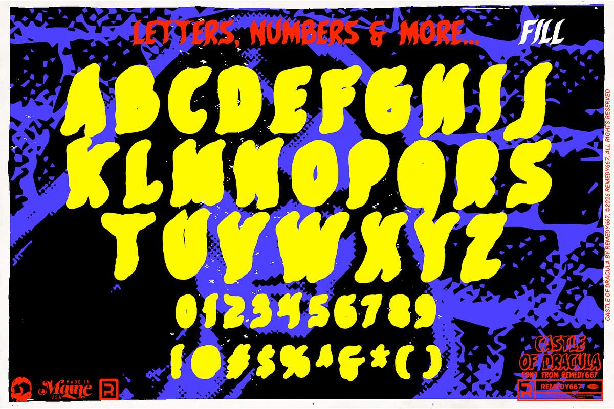 Castle of Dracula - Font, a Script Font by Remedy667 (Photo 7 of 9)
