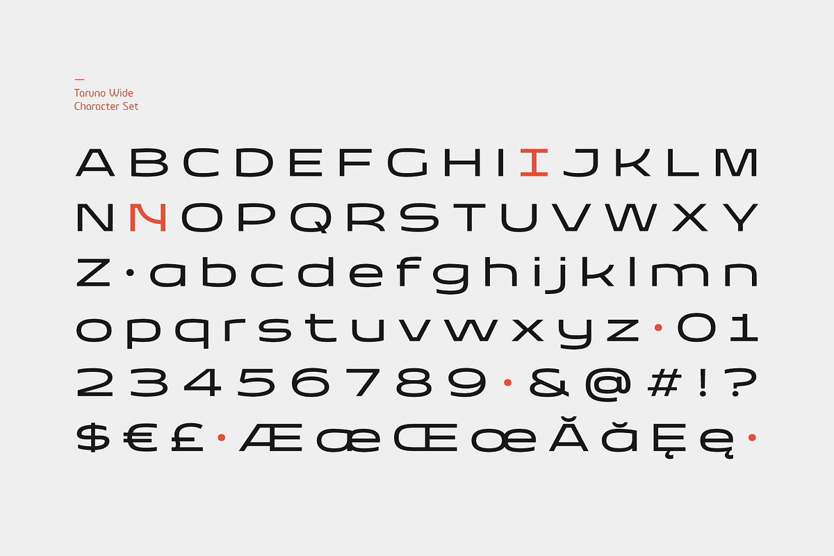 Taruno Wide Font Family, a Sans Serif Font by Locomotype (Photo 13 of 13)