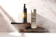 Dark Plastic Cosmetic Mockup Bundle, a Cups & Container Mockup by pmvch (Thumbnail 44 of 111)