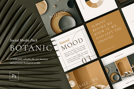 Botanic Studio | Social Media Pack