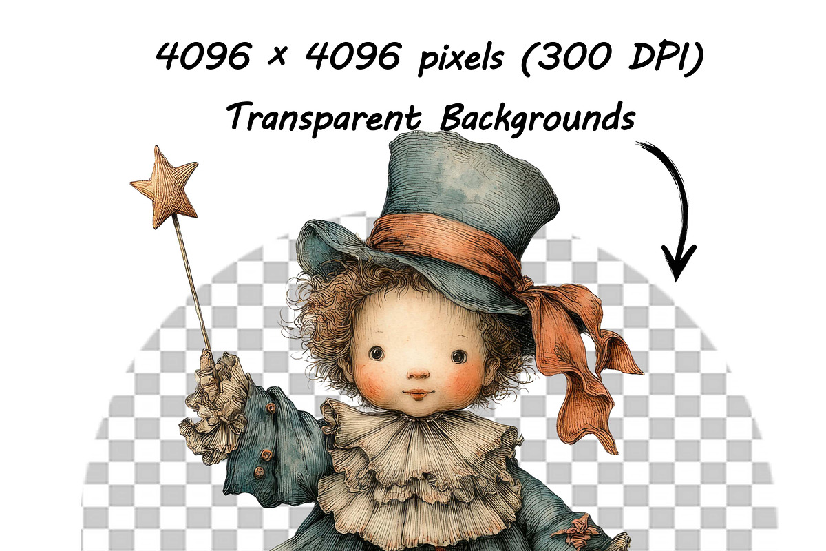 Circus Friends Storybook Clipart Art, an Illustration by one-touch (Photo 16 of 16)