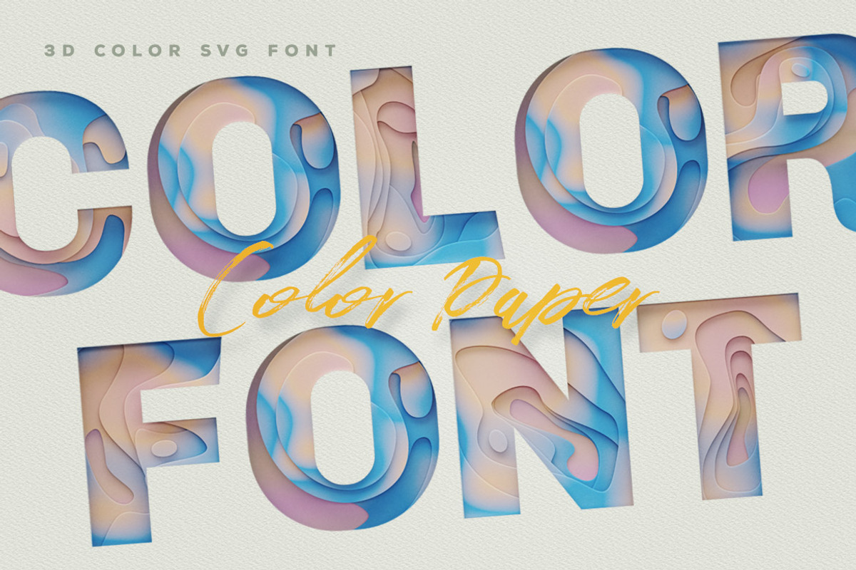 Huge Color SVG Font Bundle – 100 Set, a Font by Deeezy (Photo 16 of 102)