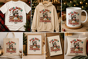 Funny Retro Vintage Christmas Bundle, an Object Graphic by Daisy Design (Thumbnail 12 of 19)