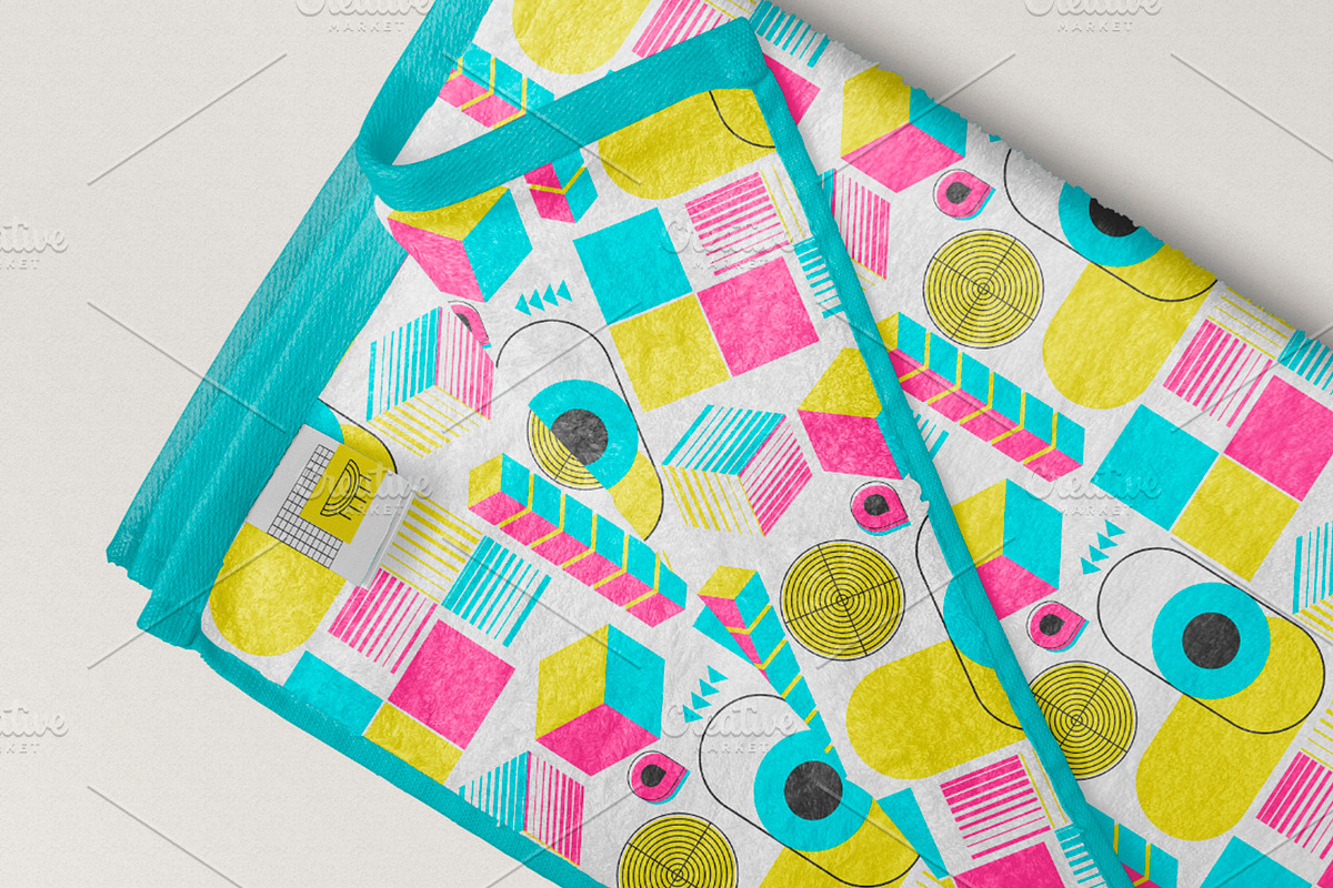 Neon geometric shape,poster,patten, an Object Graphic by Iryna Danyliuk (Photo 10 of 17)