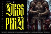 Mortal Blade Typeface, a Blackletter Font by alit design (Thumbnail 14 of 20)