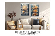 Delicate Flowers, a Decorative Illustration by Digital Art Creations (Thumbnail 4 of 5)