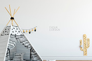 KIDS WALL & FRAMES Mockup Bundle - 3, a Print Template by Yuri-U (Thumbnail 21 of 33)