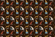 Patterns with interested cats, a Pattern Graphic by Lyolya Profitrolya (Thumbnail 3 of 3)