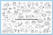 Under the sea coloring games, an Education Illustration by Lexi Claus (Thumbnail 13 of 16)