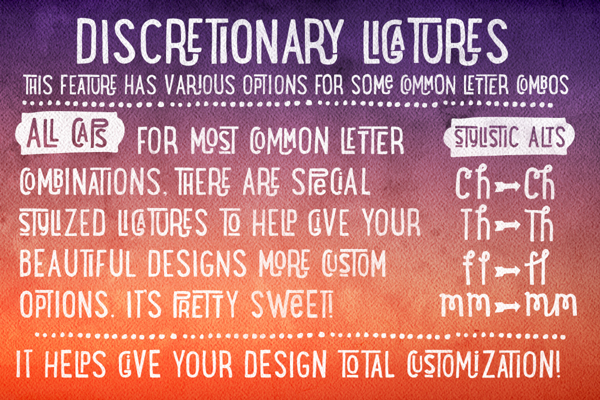 Lunchbox ALL + Webfonts, a Sans Serif Font by Kimmy Design (Photo 4 of 5)