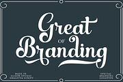 Shaletta Script, a Script Font by GloowStudio (Thumbnail 2 of 9)